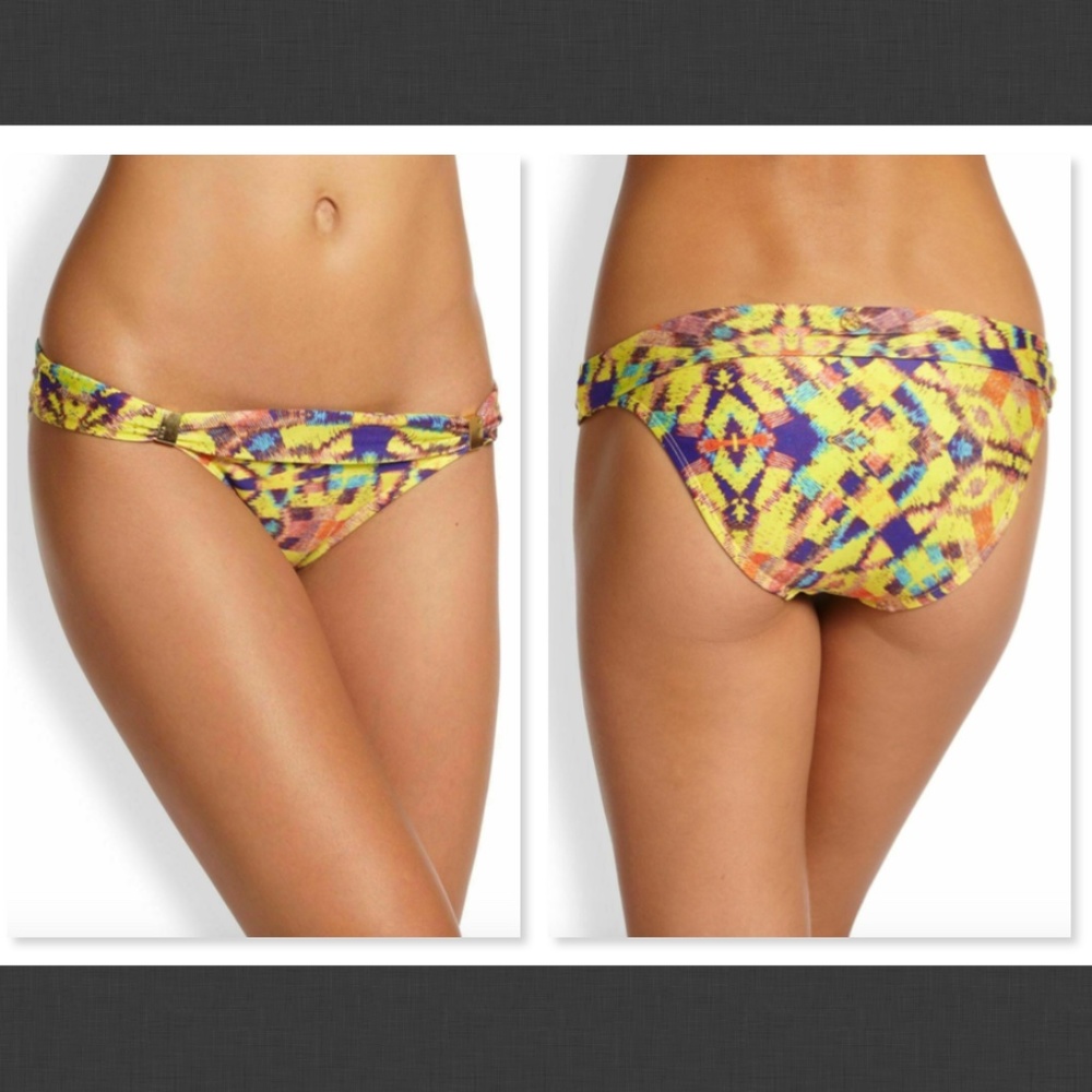 New ViX Swimwear Isis Bia Tube Bikini Full Bottom XS